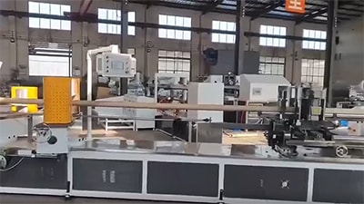 Четырёхголовочная машина для производства бумажных труб KS-300
